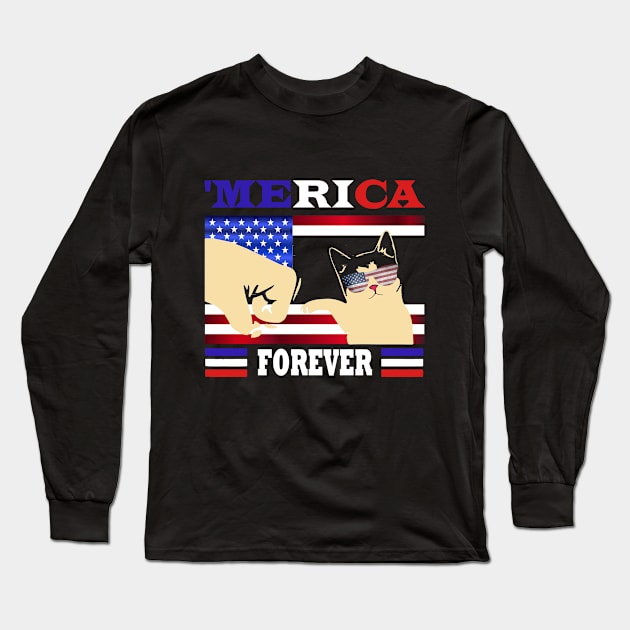 4th july Long Sleeve T-Shirt by karascom